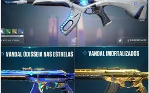 27 Skins ⭐Ion Vandal ⭐ 2 Facas ⭐ Full Acesso ⭐