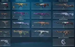 27 Skins ⭐Ion Vandal ⭐ 2 Facas ⭐ Full Acesso ⭐