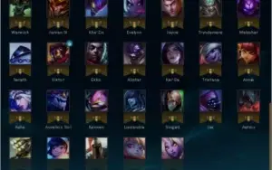 Lol Ouro4 Mmr Alto70 champs 12 Skinslendarias Yasuo Noite E+