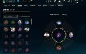 Platina 4 com 55 Champs e 9 Skins + 3 Fragmentos