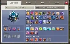 Centro de vila CV 13 Full Clash of clans