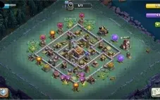 Centro de vila CV 13 Full Clash of clans
