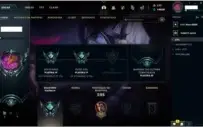 Conta league of legends lv 450 plat IV