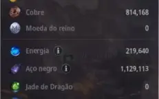 Conta MIR4 farm com 1kk de DarkSteel, sem wemix, 2 a 4f