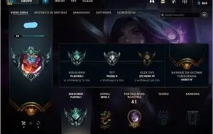 Conta de Lol Smurf Level 44