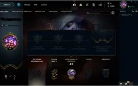 CONTA LEVEL 35 UNRANKED - Caitlyn Pulsefire e mais!