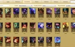 CONTA LEAGUE OF LEGENDS BR- 3 SKINS - 28 CHAMPS - UNRANKED