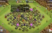 Conta Clash of Clans CV9 FULL