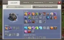 Conta Clash of Clans CV9 FULL