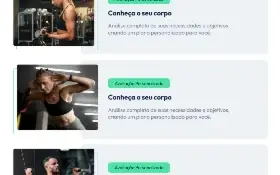 Template Personal Trainer + Elementor Pro