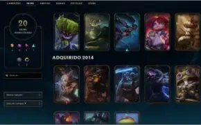 CONTA LEAGUE OF LEGENDS NIVEL 31- 48 CAMP - 20 SKINS