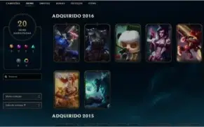 CONTA LEAGUE OF LEGENDS NIVEL 31- 48 CAMP - 20 SKINS