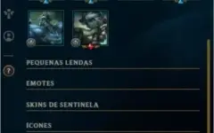 Conta LOL GOLD 1