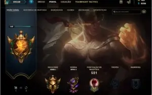 Conta LOL GOLD 1