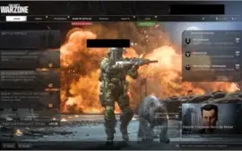 CONTA WARZONE COM PLATINA E BUNDLS