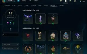 Conta League Of Legends - Season 4 - 103+ skins