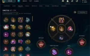 Conta League Of Legends - Season 4 - 103+ skins