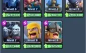 CONTA CLASH ROYALE TODAS AS LENDÁRIAS LIGA 1