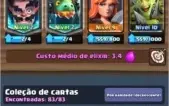 CONTA CLASH ROYALE TODAS AS LENDÁRIAS LIGA 1