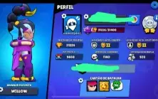 Conta de brawl Star Avaliada 84 mil gemas