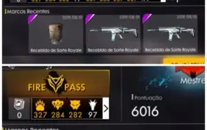 CONTA FREE FIRE - DESAFIANTE (GEMADA)