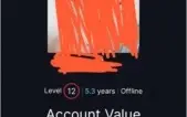 Conta Steam Level 12, 5.3 anos + 45 jogos e itens no inv