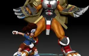 Tai And Wargreymon Stl 3D
