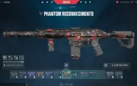 Conta Valorant 40 Skins+ 4 Facas Elo Platina 2 Lv: 115 Rgx 1