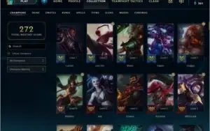 Conta LOL 297 Skins RARAS