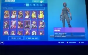 Conta Fortnite temporada 3,4,5,6,7,10 +3500V-BUCKS