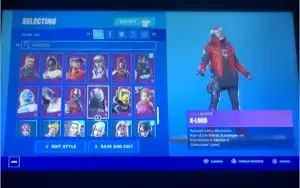 Conta Fortnite temporada 3,4,5,6,7,10 +3500V-BUCKS
