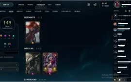 Acc League of Legends PLATINA1