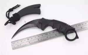 Faca Karambit Cs Go Black Hawk - Combate - Afiado