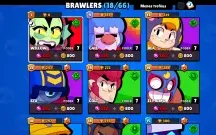 (Conta com Willow nova lenda) 18 Brawlers