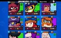 (Conta com Willow nova lenda) 18 Brawlers