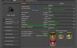 DRUID LV 580+ ML 113 NON-PVP VERDE