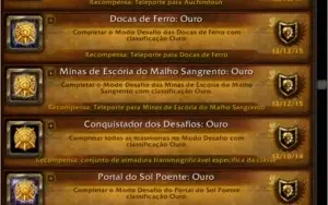 Hunter com Transmogs raros de CM de Pandária e CM de Draenor