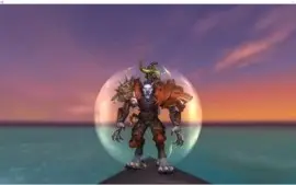 Hunter com Transmogs raros de CM de Pandária e CM de Draenor