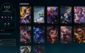 CONTA LOL - LVL 472 - 175 Champions - 153Skins - FULL ACESSO