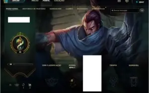 conta league of legends 22 camp 4 skins  3,8k ea HONRA 1