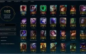 CONTA LOL PROMOÇÃO OURO 3 (MUITAS SKINS) MMR ALTO
