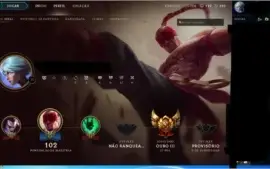 CONTA LOL PROMOÇÃO OURO 3 (MUITAS SKINS) MMR ALTO