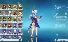 [AR60] CONTA LATE GAME COM VÁRIOS T5 [GARANTIDO PITY 59] 