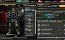 VENDO CONTA DE COMBAT ARMS PTT CC1 ano 2010 com Level up.