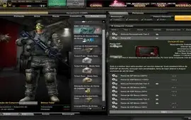 VENDO CONTA DE COMBAT ARMS PTT CC1 ano 2010 com Level up.