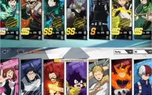 Conta My Hero Academia TLv16 1kkBP Server 1