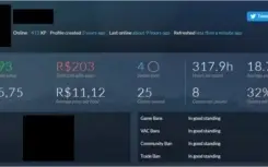 CONTA STEAM - GTA V, CS:GO, RAINBOW SIX, H1Z1, RUST E OUTROS