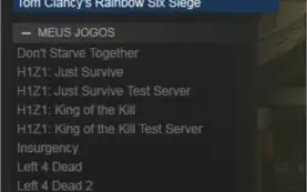 CONTA STEAM - GTA V, CS:GO, RAINBOW SIX, H1Z1, RUST E OUTROS