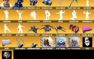 Conta fortnite Minty + Royale bomber Full Acesso