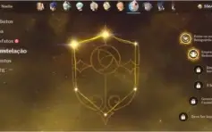 AR 39 > 16 Personagens Keqing, QiQi, Vent, Jean + 2 Armas 5*